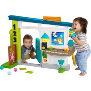 imageFisherPrice Baby Learning Toy Laugh ampamp Learn Ultimate Playhouse with Smart Stages ampamp 9 Pretend Play Accessories Infants ampamp Toddlers Ages 6 Months