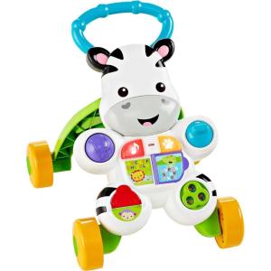 imageFisherPrice Baby Push Toy Learn with Me Zebra Walker Musical Learning Activity with Lights ampamp Fine Motor Play for Infants Ages 6 Months Amazon ExclusiveFrustrationFree Packaging