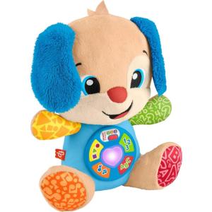 imageFisherPrice Baby Toy Laugh ampamp Learn Smart Stages Sis Musical Plush with Lights ampamp Learning Songs for Infants Ages 6 MonthsNew Puppy  English