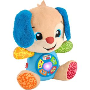 imageFisherPrice Baby Toy Laugh ampamp Learn Smart Stages Sis Musical Plush with Lights ampamp Learning Songs for Infants Ages 6 MonthsNew Puppy  Multilanguage