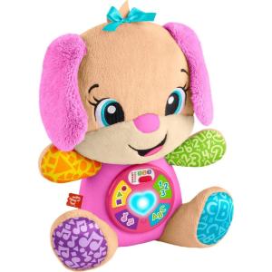 imageFisherPrice Baby Toy Laugh ampamp Learn Smart Stages Sis Musical Plush with Lights ampamp Learning Songs for Infants Ages 6 MonthsNew Sis  English