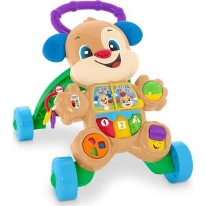 imageFisherPrice Baby Toy Laugh ampamp Learn Smart Stages Sis Walker with Educational Music Lights ampamp Activities for Infants Ages 6 MonthsPuppy Walker