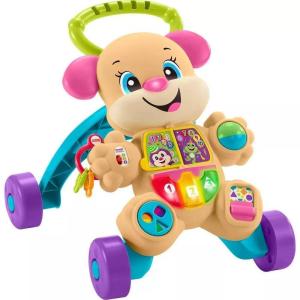 imageFisherPrice Baby Toy Laugh ampamp Learn Smart Stages Sis Walker with Educational Music Lights ampamp Activities for Infants Ages 6 MonthsSis Walker