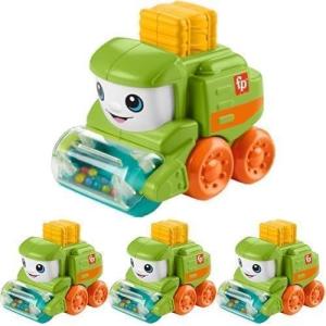 imageFisherPrice Baby Toy Rollin Tractor PushAlong Vehicle with Fine Motor Activities for Infants Ages 6 MonthsTractor