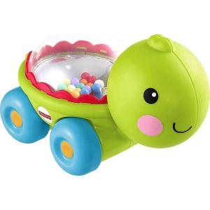 imageFisherPrice Baby Toy Rollin Tractor PushAlong Vehicle with Fine Motor Activities for Infants Ages 6 MonthsTurtle Theme