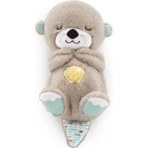 imageFisherPrice Baby Toy Soothe n Snuggle Otter Portable Plush Sound Machine with Music Lights ampamp Breathing Motion for Newborns 0 Months1 Count Pack of 1
