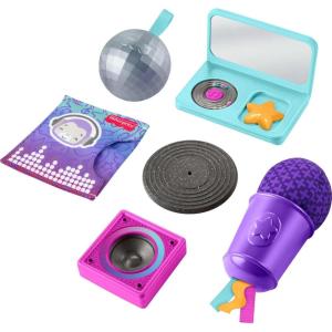 imageFisherPrice Baby Toys Mini Me Moments DJ Set 6Piece Newborn Sensory Activities for Developmental Play Infants Ages 3 Months