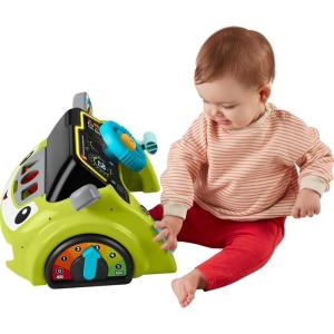 imageFisherPrice Baby ampamp Toddler Learning Toy Laugh ampamp Learn Sit ampamp Steer Driver Car Activity Center with Smart Stages for Ages 6 Months