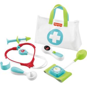 imageFisherPrice Doctor Playset Medical Kit 7Piece Toy for Dress Up and Preschool Pretend Play Ages 3 YearsMedical Kit