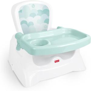imageFisherPrice Feeding Booster Seat for Toddlers Adjustable Tray Portable High Chair with Safety Straps Folds for Travel Ages 1