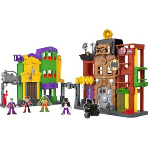 imageFisherPrice Imaginext DC Super Friends Batman Toy Crime Alley Playset with Figures ampamp Accessories for Preschool Kids Ages 3 Years Amazon Exclusive