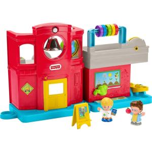 imageFisherPrice Little People Toddler Toy Friendly School Musical Playset with Figures for Pretend Play Kids Ages 1 Years Amazon ExclusiveSchool