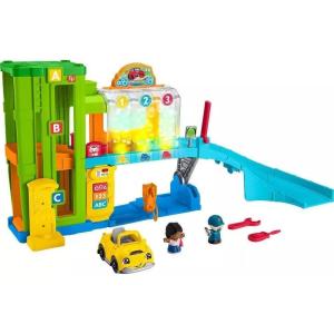 imageFisherPrice Little People Toddler Toy LightUp Learning Garage Playset with Smart Stages Car ampamp Ramp for Pretend Play Kids Ages 1 YearsStandard Packaging