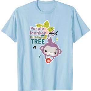 imageFisherPrice Purple Monkey Bubblegum Tree TShirtBaby Blue
