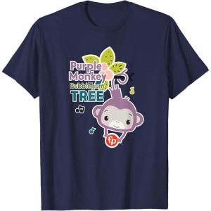imageFisherPrice Purple Monkey Bubblegum Tree TShirtNavy Blue