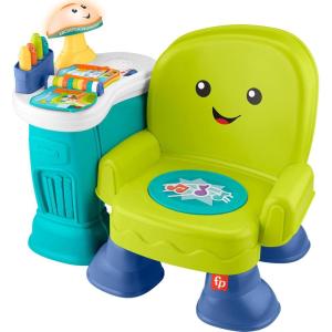 imageFisherPrice Toddler Toy Laugh ampamp Learn Song ampamp Story Learning Chair with Music Lights ampamp Activities for Kids Ages 1 Years Amazon Exclusive