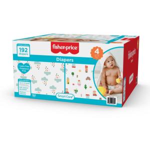imageSmart Care FisherPrice Diapers Size 5 176 Count192 Count