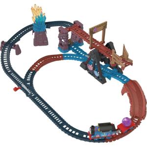 imageThomas ampamp Friends Motorized Toy Train Set Crystal Caves Adventure with Thomas Tipping Bridge ampamp 8 Ft of Track for Preschool Kids Ages 3 Years