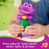 imageBarney World Musical Toy Heart Hands Figure 57 Inches Tall with Lights ampamp Phrases for Kids Ages 2 Years