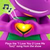 imageBarney World Musical Toy Heart Hands Figure 57 Inches Tall with Lights ampamp Phrases for Kids Ages 2 Years