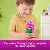 imageBarney World Musical Toy Heart Hands Figure 57 Inches Tall with Lights ampamp Phrases for Kids Ages 2 Years