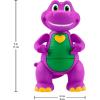 imageBarney World Musical Toy Heart Hands Figure 57 Inches Tall with Lights ampamp Phrases for Kids Ages 2 Years