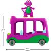imageBarney World Preschool Toy Adventure Bus PushAlong Vehicle Figure for Pretend Play Kids Ages 3 Years