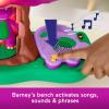 imageBarney World Preschool Toy Lights ampamp Sounds Treehouse Playset with Figures for Pretend Play Kids Ages 3 Years