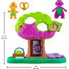 imageBarney World Preschool Toy Lights ampamp Sounds Treehouse Playset with Figures for Pretend Play Kids Ages 3 Years