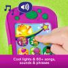 imageBarney World Toddler Toy Hey Phone with Music Lights ampamp Phrases for Preschool Kids Ages 2 Years Multilanguage Version