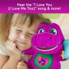 imageBarney World Toddler Toys by FisherPrice Tall Plush 105 inch Figure with Sounds Soft Texture for Play Kids Ages 2 Years