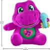 imageBarney World Toddler Toys by FisherPrice Tall Plush 105 inch Figure with Sounds Soft Texture for Play Kids Ages 2 Years