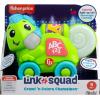 imageFisherPrice Baby Learning Toy Link Squad Crawl n Colors Chameleon with Music ampamp Lights for Ages 9 Months Compatible Only with Link Squad Items