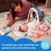 imageFisherPrice Baby Play Kit Lets Try Tummy Time Gift Set Developmental Toys with Activity Guide for Infants Ages 3 Months03 Months