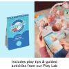 imageFisherPrice Baby Play Kit Lets Try Tummy Time Gift Set Developmental Toys with Activity Guide for Infants Ages 3 Months03 Months