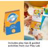 imageFisherPrice Baby Play Kit Lets Try Tummy Time Gift Set Developmental Toys with Activity Guide for Infants Ages 3 Months69 Months