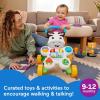 imageFisherPrice Baby Play Kit Lets Try Tummy Time Gift Set Developmental Toys with Activity Guide for Infants Ages 3 Months912 Month