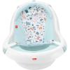 imageFisherPrice Baby to Toddler Bath 4in1 Sling N Seat Tub with Removable Infant Support and 2 Toys Pacific Pebble