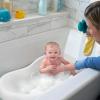 imageFisherPrice Baby to Toddler Bath 4in1 Sling N Seat Tub with Removable Infant Support and 2 Toys Pacific Pebble