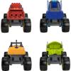 imageFisherPrice Blaze and The Monster Machines Diecast Toys Racers 4 Pack of PushAlong Metal Vehicles for Pretend Play Preschool Kids Ages 3 Years4 pack