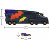 imageFisherPrice DC Batwheels Toy Hauler and Car BatBig Rig with Ramp and Bam The Batmobile 155 Scale Diecast Toy Vehicle Ages 3 YearsHauler