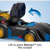 imageFisherPrice Imaginext DC Super Friends Batman Toy Shake ampamp Spin Batmobile with Poseable Figure for Pretend Play Kids Ages 3 Years