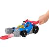 imageFisherPrice Imaginext DC Super Friends Metal Force Supermobile Toy Car 3inch Superman Action Figure ampamp Accessories Set Includes Launcher ampamp 2 Discs
