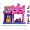 imageFisherPrice Imaginext DC Super Friends Toy Catwoman Playhouse Playset with Figure ampamp Accessories for Pretend Play Kids Ages 3 Years 