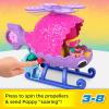 imageFisherPrice Imaginext DreamWorks Trolls Toys Branchs Buggy PushAlong Car ampamp Figure Playset for Pretend Play Kids Ages 3 YearsPoppys Copter