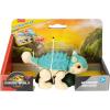imageFisherPrice Imaginext Jurassic World Dinosaur Ankylosaurus PushToy with Rolling Wheels ampamp Wiggling Motion 55 Inches Tall