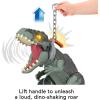 imageFisherPrice Imaginext Jurassic World Dinosaur Toy Mega Stomp ampamp Rumble Giga with Lights ampamp Sounds for Pretend Play Preschool Kids Ages 3 Years