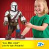 imageFisherPrice Imaginext Star Wars Toy Stormtrooper XXL Figure 16 Inch Tall Poseable Character with Launcher for Kids Ages 3 YearsMandalorian XXL