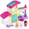imageFisherPrice Little People Barbie Toddler Toy Play and Care Pet Spa Playset with Music ampamp Sounds for Pretend Play Kids Ages 18 Months
