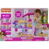 imageFisherPrice Little People Toddler Toy Barbie DreamHouse Playset with Music Lights ampamp Figures for Pretend Play Kids Ages 18 MonthsDreamhouse
